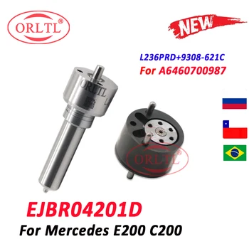 ORLTL Дизелови инжектори комплекти L236PRD L236PBD Дюза 9308-621C Комплекти за ремонт на горивни инжектори за клапани за Mercedes EJBR04201D A6460700987
