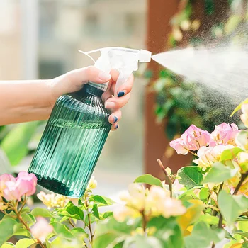500ml Начало Градински цветове пръскачка поливане може бита дезинфекция и почистване пръскачка растение поливане градински инструменти