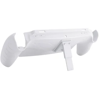 За Sony PlayStation портал със стойка TPU Grip Удароустойчив защитен капак против надраскване Game Handheld аксесоари Бял