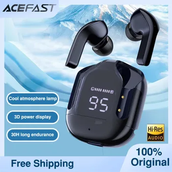 ACEFAST безжична слушалка HiFi Bluetooth-съвместима5.0 стерео игри слушалки за намаляване на шума мега бас спортни безжични слушалки