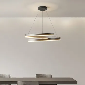 Nordic минималистични LED висящи светлини, модерна декорация на дома, хол, спалня, осветителни тела за трапезария