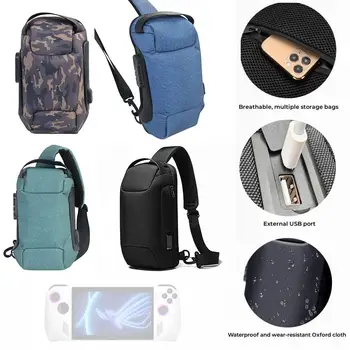 удароустойчива чанта за носене Защитна раница за рамо с джобове Подходящ за парна палуба / ROG AIly превключвател