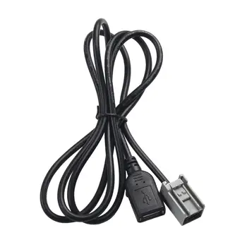 Car USB AUX кабел адаптер аксесоари MP3 музикален интерфейс адаптер към USB за Honda Civic Jazz Cr-v Accord Odyssey 2008-2013