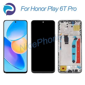 For Honor Play 6T Pro LCD екран + сензорен дигитайзер дисплей 2388 * 1080 TFY-AN40 Play 6T Pro LCD екран дисплей