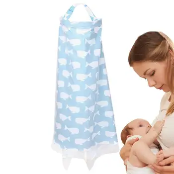 Дишаща маска за кърмене Бебешко хранене Кърмещи капаци Регулируема престилка за кърмене на открито Покритие за поверителност на открито Майка кърмеща кърпа