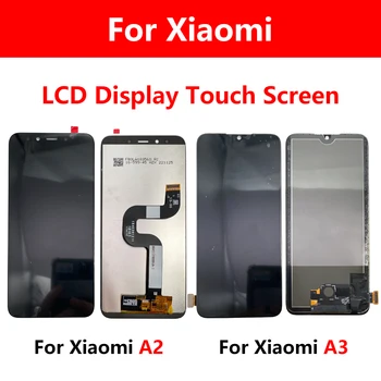 10 бр TFT екран за Xiaomi A2 Lite A3 LCD дисплей сензорен екран дигитайзер събрание подмяна