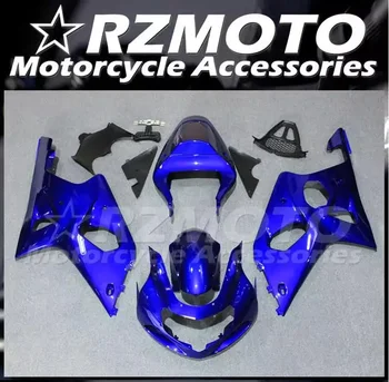 Нови комплекти за обтекатели за мотоциклети ABS, подходящи за SUZUKI 1000 2000 2001 2002 00 01 02 Комплект каросерии Glossy Blue