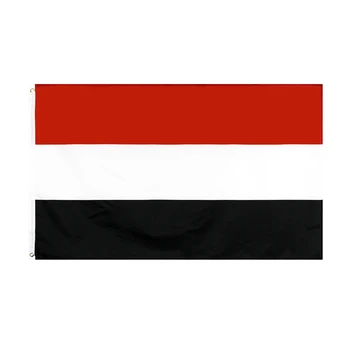 Висящи 90 x 150cm Национален флаг на Йемен