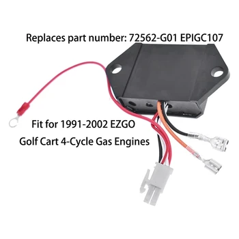 CDI Замяна на запалващ модул за EZGO Golf Cart 4-Cycle газови двигатели 1991-2002 72562-G01 EPIGC107