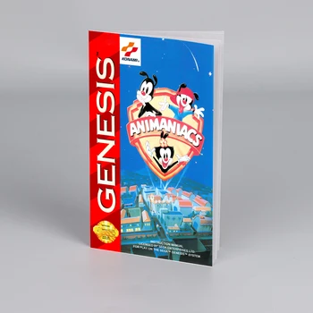 Animaniacs USA Manual for Sega 16 bit Megadrive Genesis Висококачествени инструкции