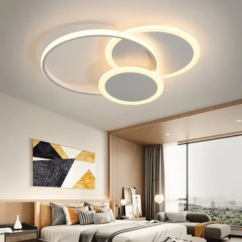 Nordic минималистичен таван светлина Домашен уред лампа за спалня хол ресторант декорация para El Hogar Moderno 2023RC