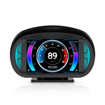 Head-Up дисплей GPS кола електроника Smart-Gauge шофиране скоростомер алармена система