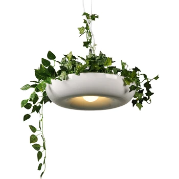 Nordic Plant висулка светлини DIY небе градина LED цветен саксия висящи лампа трапезария ресторант осветителни тела Начало декор осветителни тела