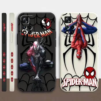 Калъф за телефон за Redmi Note 12 11 11T 11R 11S 10 9T 8 7 7S PRO PLUS 4G 5G калъф Fundas Cqoues Shell Capa Marvel's Dark Spider-Man
