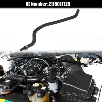 X Autohaux Auto двигател Филтър за маркуч за всмукване на въздух Тръба за резба Входяща тръба за въздух 2115011725 за Mercedes-Benz E550 CLS550 2007-2011
